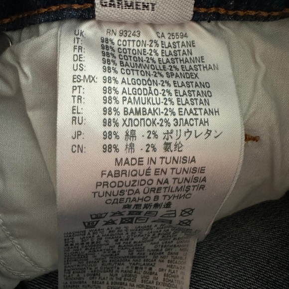 Diesel Babhila Jeans Women Blue Distressed Skinny Fit Denim Pants Tag 26x32 - Picture 11 of 11